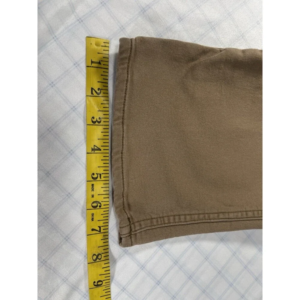 Banana Republic Men's Pants Size 38x30 Brown Tan Stretch 5 Pocket Cotton Chino